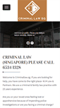 Mobile Screenshot of criminallaw.sg